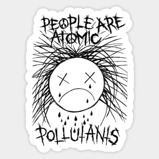 POLLUTANTS Sticker